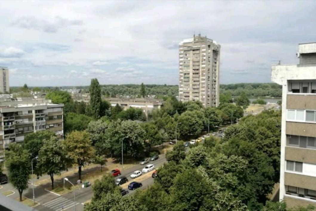 Ferienwohnung Danube Pearl Belgrad Exterior foto