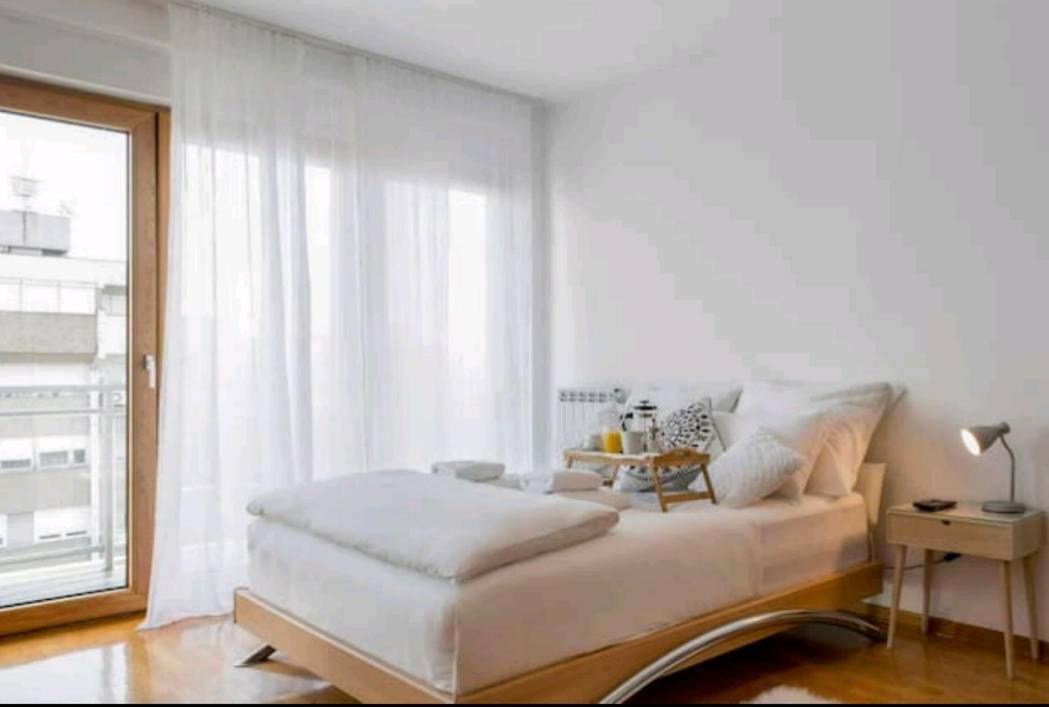 Ferienwohnung Danube Pearl Belgrad Exterior foto