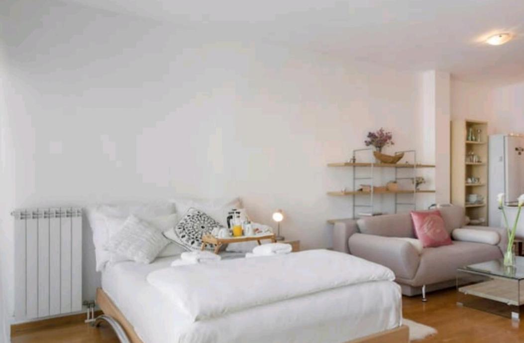 Ferienwohnung Danube Pearl Belgrad Exterior foto