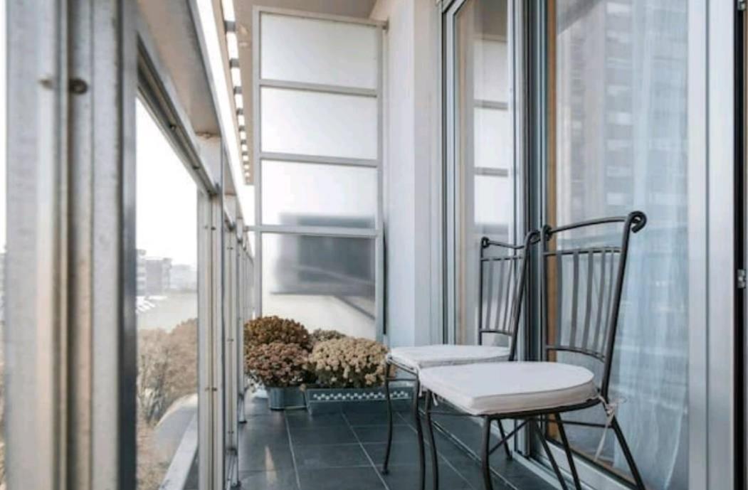 Ferienwohnung Danube Pearl Belgrad Exterior foto